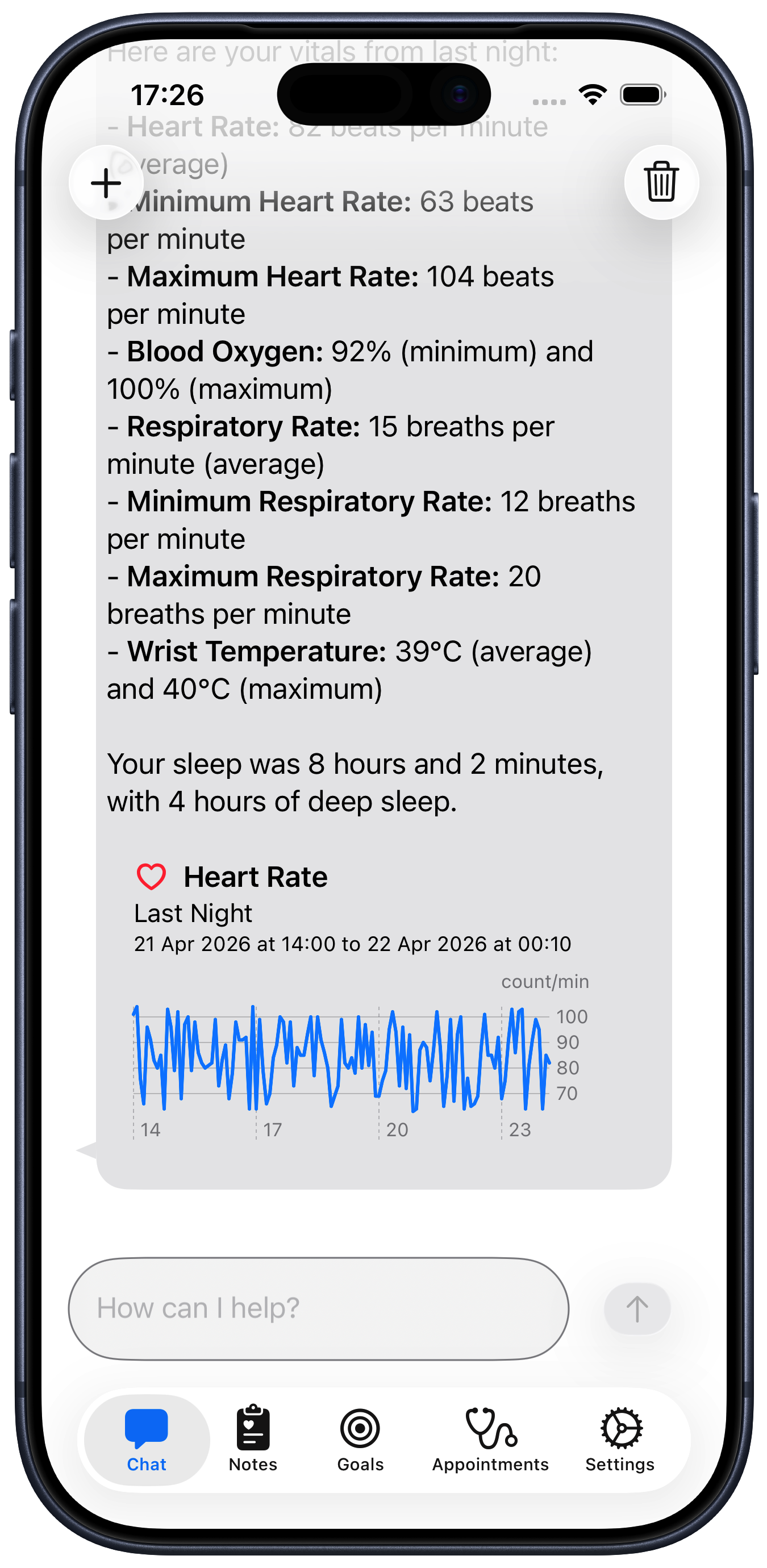 HealthKitty app screenshot